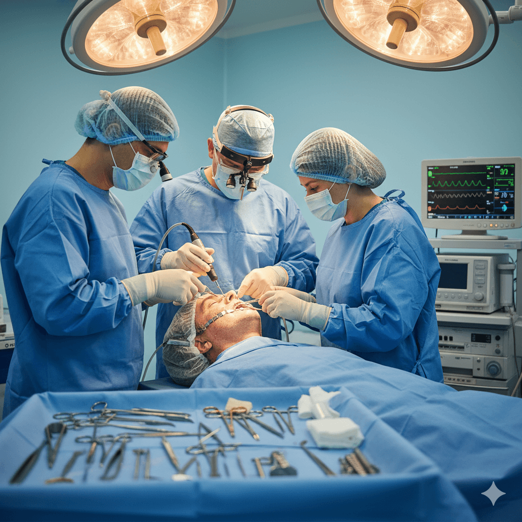 Faciomaxillary Reconstruction background